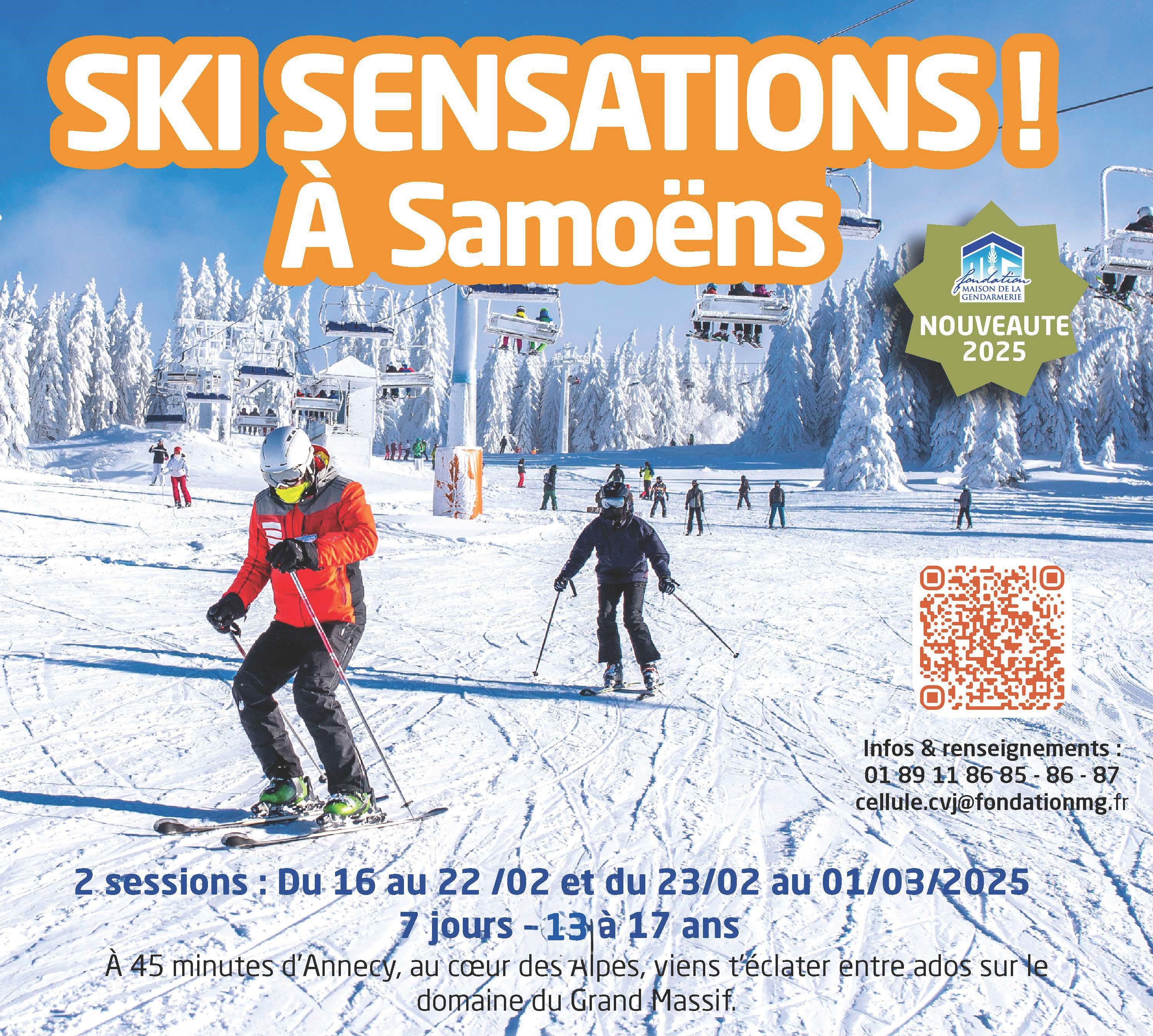 <p>Samo&euml;ns - Niveaux de ski requis : minimum 3eme &eacute;toile ou &eacute;quivalent.</p>